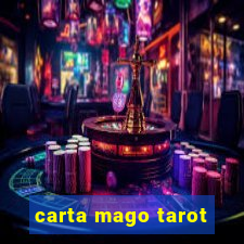 carta mago tarot